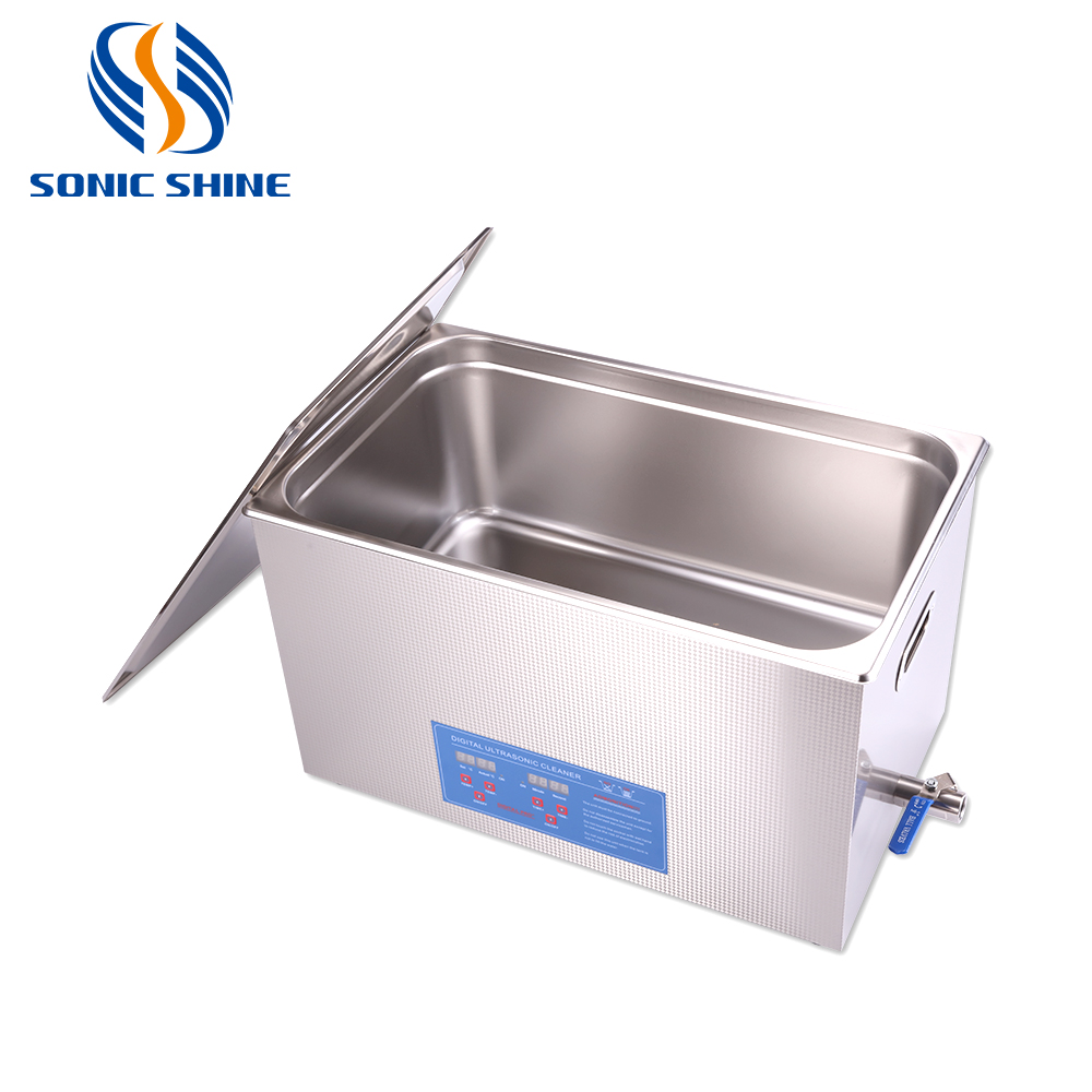 Ultrasonic Cleaner 30L Industrial - เครื่องล้างอัลตราโซนิกอุตสาหกรรมขนาด 30 ลิตร แบบกำหนดเอง พร้อมตัวตั้งเวลาดิจิตอลและเครื่องทำความร้อน
