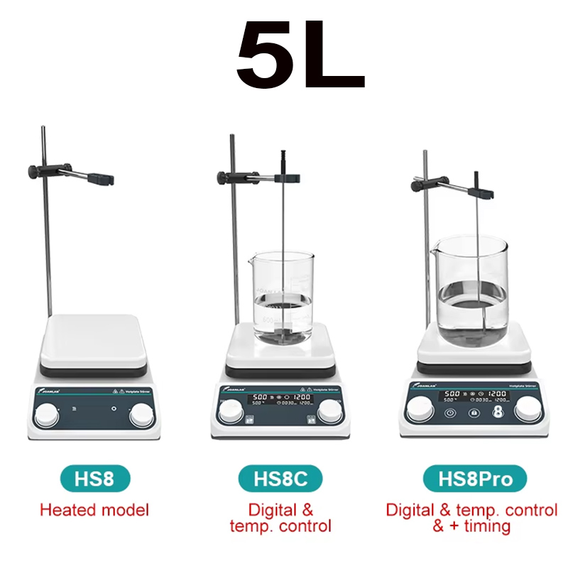 Lab Magnetic Stirrer Hot Plate - JOANLAB Magnetic Stirrer ห้องปฏิบัติการดิจิตอลจอแสดงผลความร้อน Thermostatic Magnetic