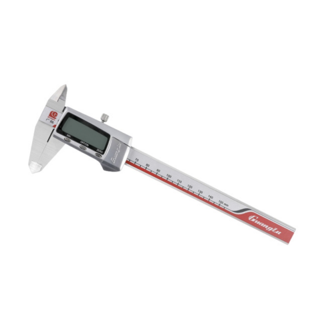 Digital Caliper 150Mm Stainless Steel - เครื่องมือวัดดิจิตอลแบบเวอร์เนียร์คาลิปเปอร์สแตนเลส เครื่องมือวัดดิจิตอลอิเล็กทรอนิกส์ เวอร์เนียร์คาลิปเปอร์ดิจิตอล