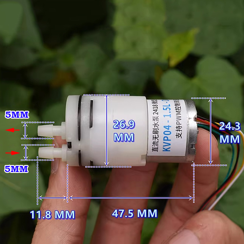Mini Peristaltic Pump 12V - ปั๊มน้ำขนาดเล็ก DC 6V 9V 12V รุ่น