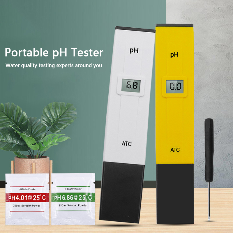 Ph Meter Digital Water Tester - PH Meter ดิจิตอล PH Tester คุณภาพน้ำเครื่องทดสอบความเป็นกรดวัดน้ำ