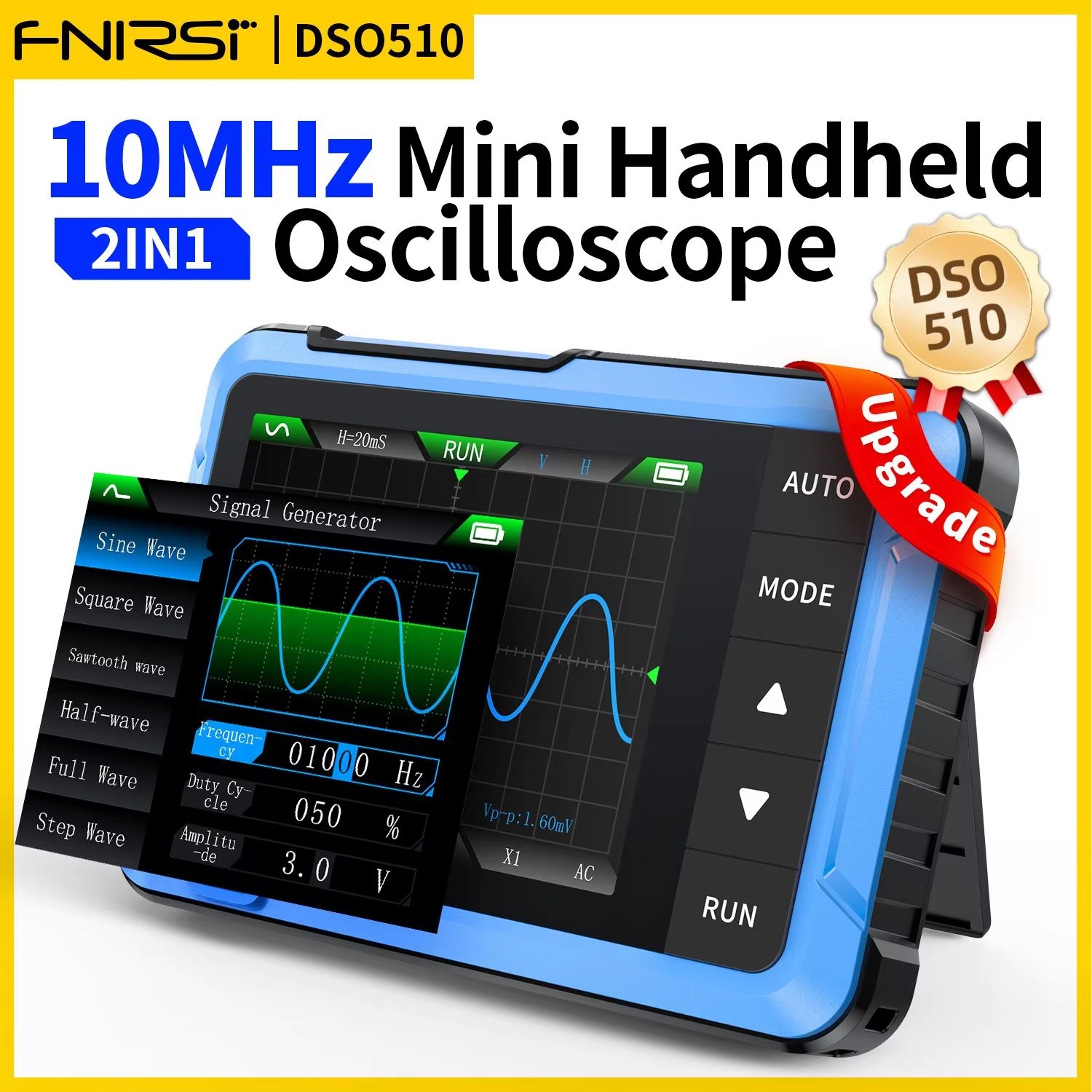 Fnirsi Digital Oscilloscope Handheld - FNIRSI ใหม่ DSO510 DSO152 DSO153 Mini