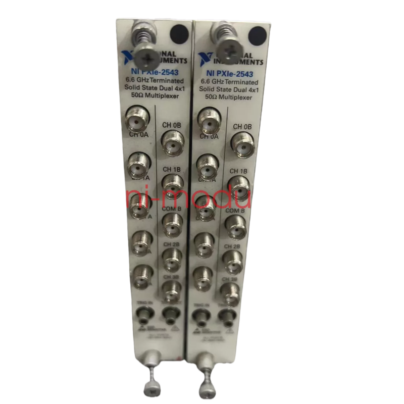 Test Instruments - NI PXIe-2543 National Instruments โมดูลสวิตช์มัลติเพล็กเซอร์ ผ่านการทดสอบเสร็จสมบูรณ์แล้ว