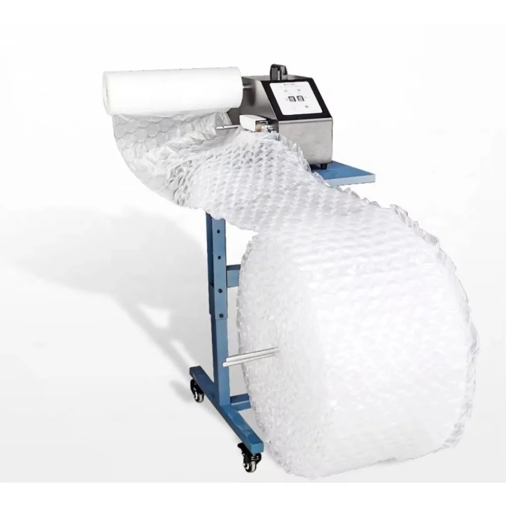 Air Bubble Wrap Roll Packaging - เครื่องทำฟิล์มกันกระแทกแบบม้วนพร้อมโต๊ะม้วน สำหรับฟิล์มกันกระแทกขนาดกว้าง 100 ซม.