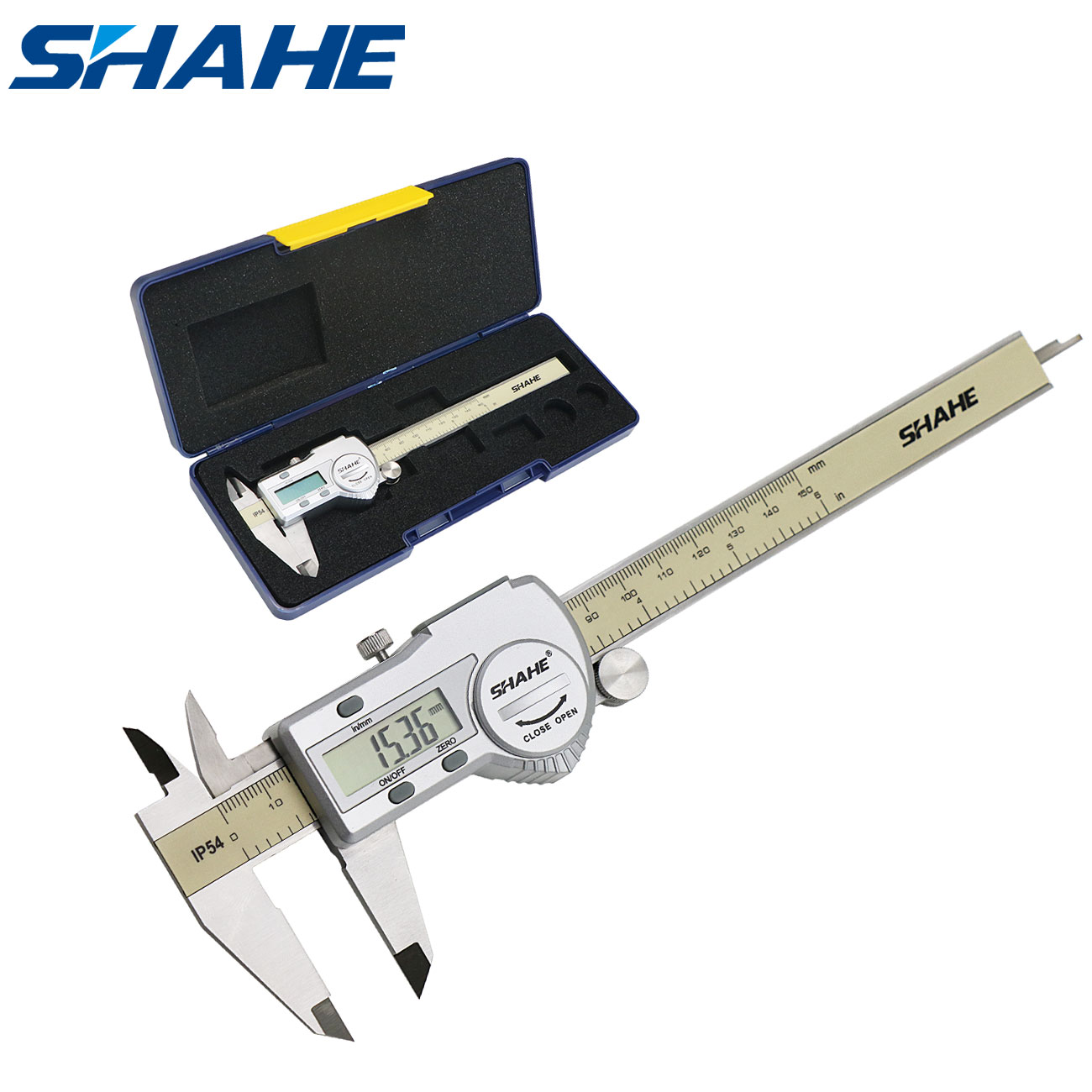 Digital Caliper 150Mm Stainless Steel - คาลิปเปอร์ดิจิตอล Shahe 0-150 มม. เวอร์เนียร์คาลิปเปอร์ ไมโครมิเตอร์