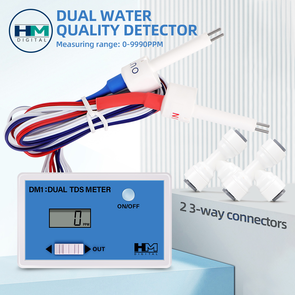 Ph Meter Digital Water Tester - DM1 Dual TDS เครื่องทดสอบคุณภาพน้ํา DM2 Dual