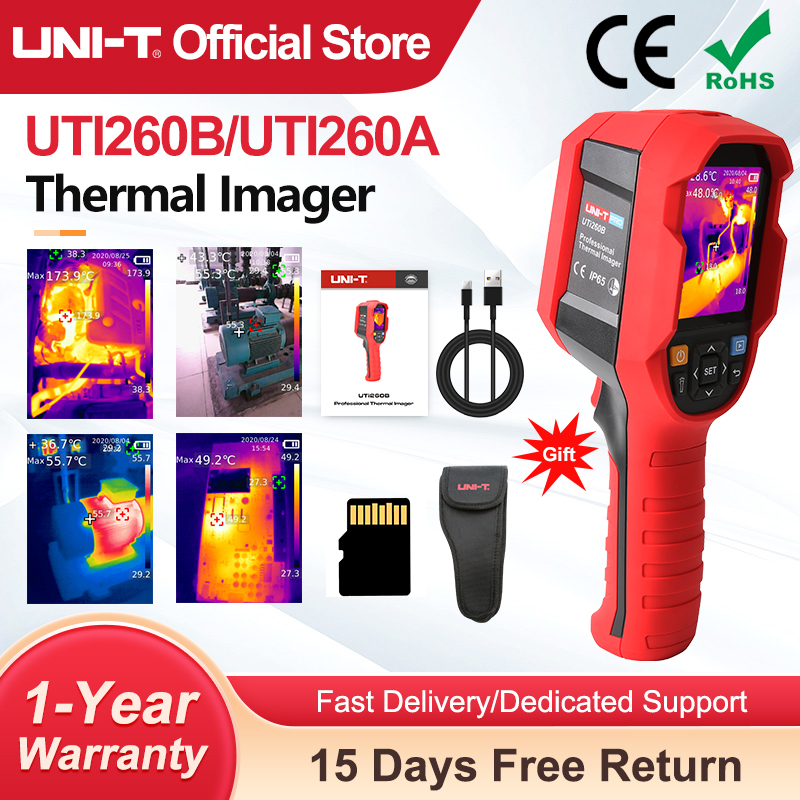 กล้องถ่ายภาพความร้อน UNI-T UTI - Thermal Imaging Camera Pcb Repair บทวิจารณ์และราคา