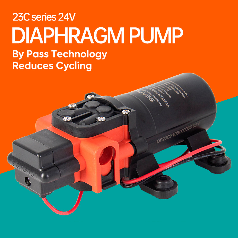 SEAFLO 12V Marine ปั๊มน้ําไดอะ - Mini Peristaltic Pump 12V บทวิจารณ์และราคา