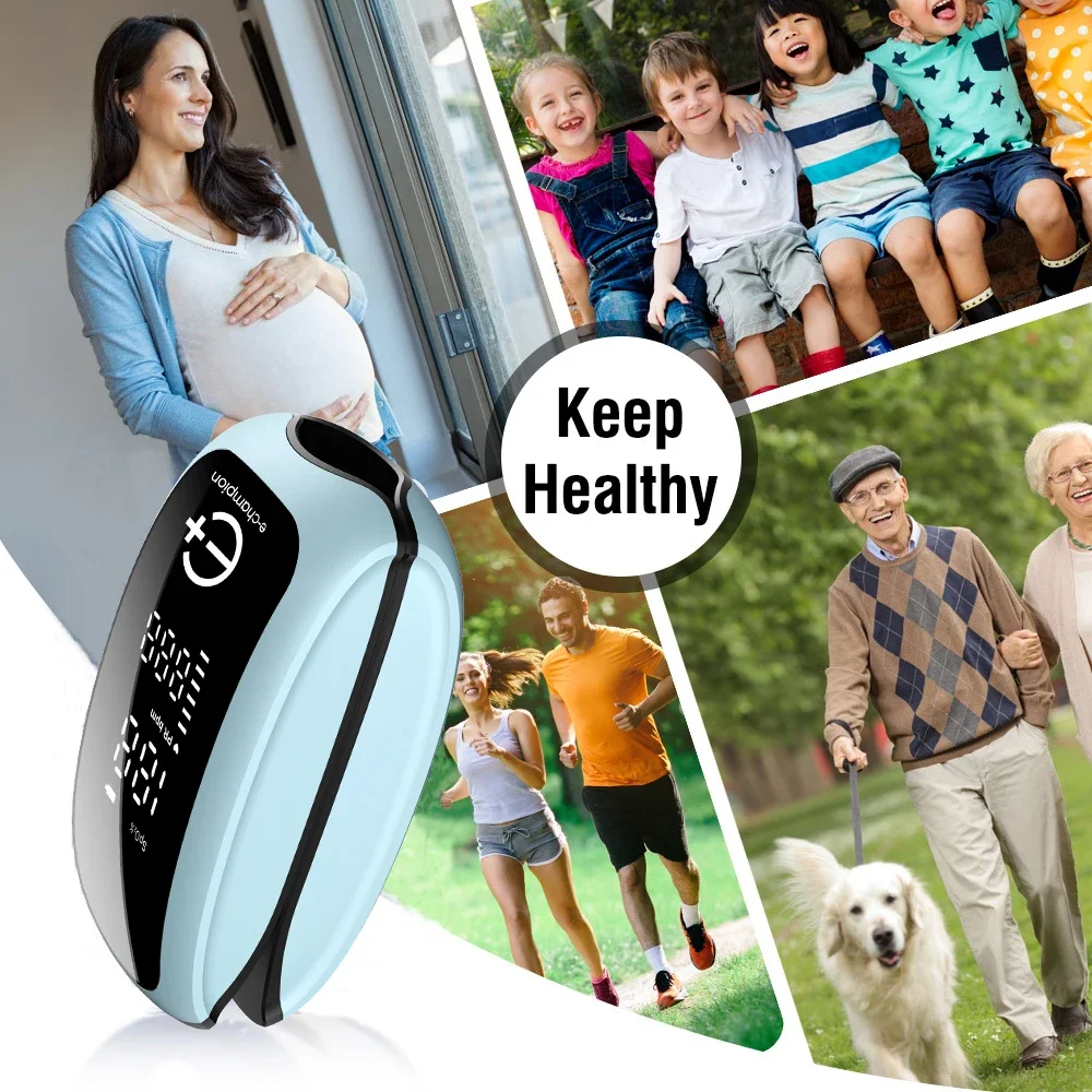 สายคล้องนิ้วสำหรับเครื่องวัดออ - Pulse Oximeter Fingertip Rechargeable บทวิจารณ์และราคา