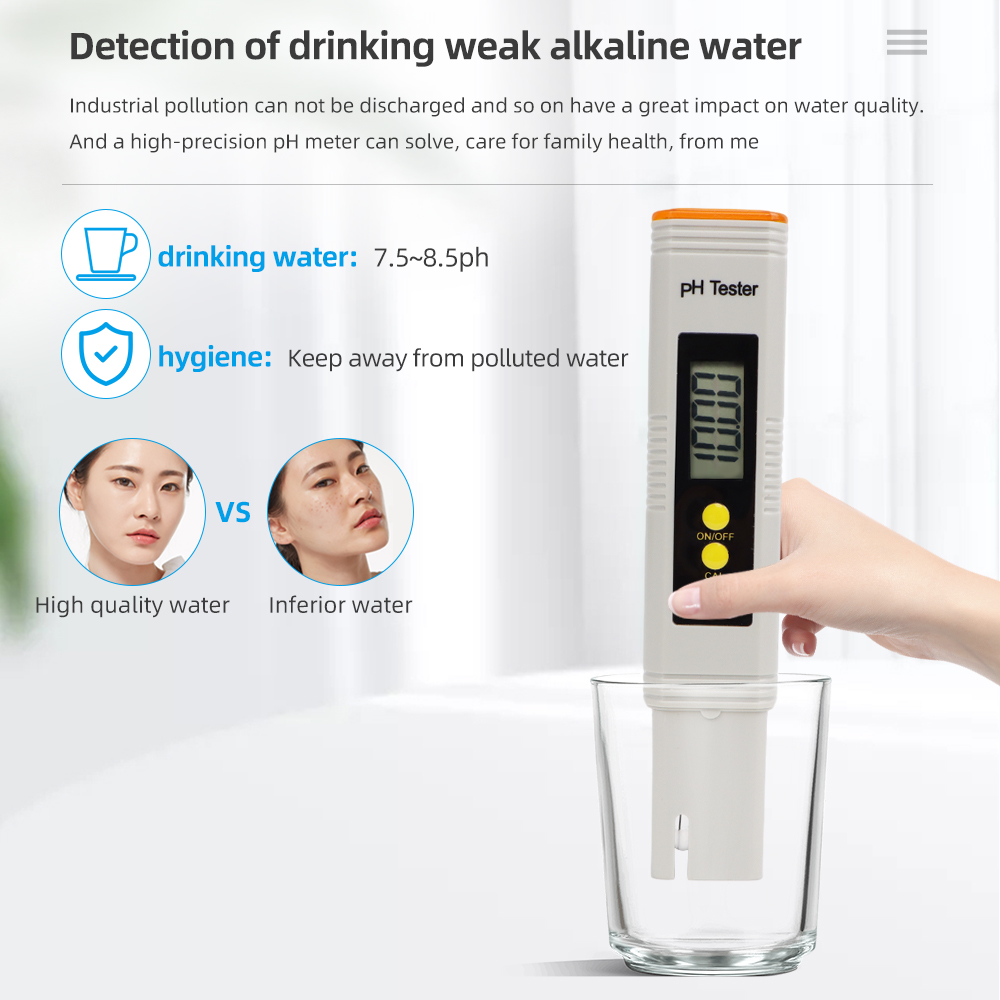 ปากกาวัดค่า pH ดิจิตอล เครื่อง - Ph Meter Digital Water Tester บทวิจารณ์และราคา