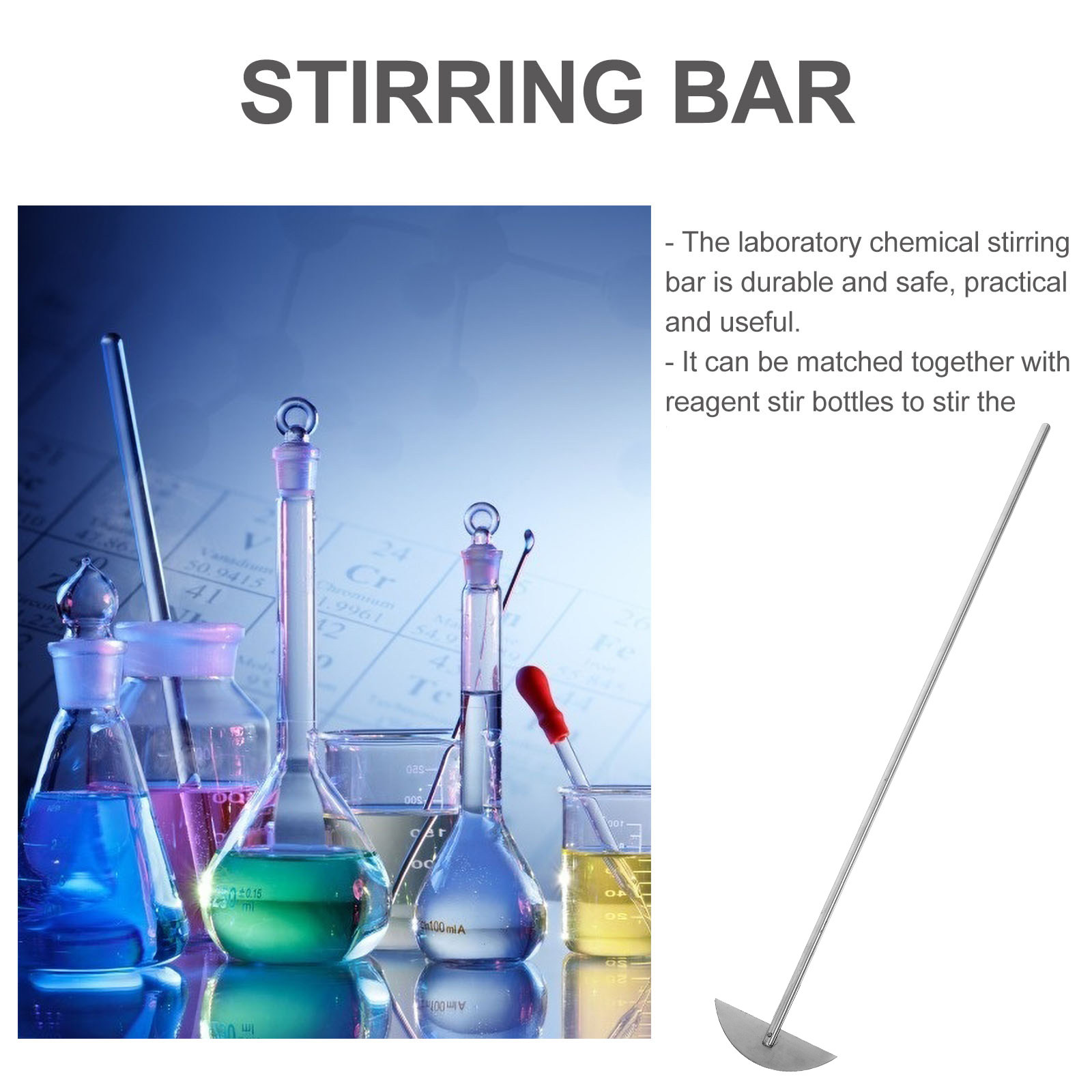 แท่งกวนสแตนเลส 1 ชิ้น งานประณี - Lab Equipment บทวิจารณ์และราคา