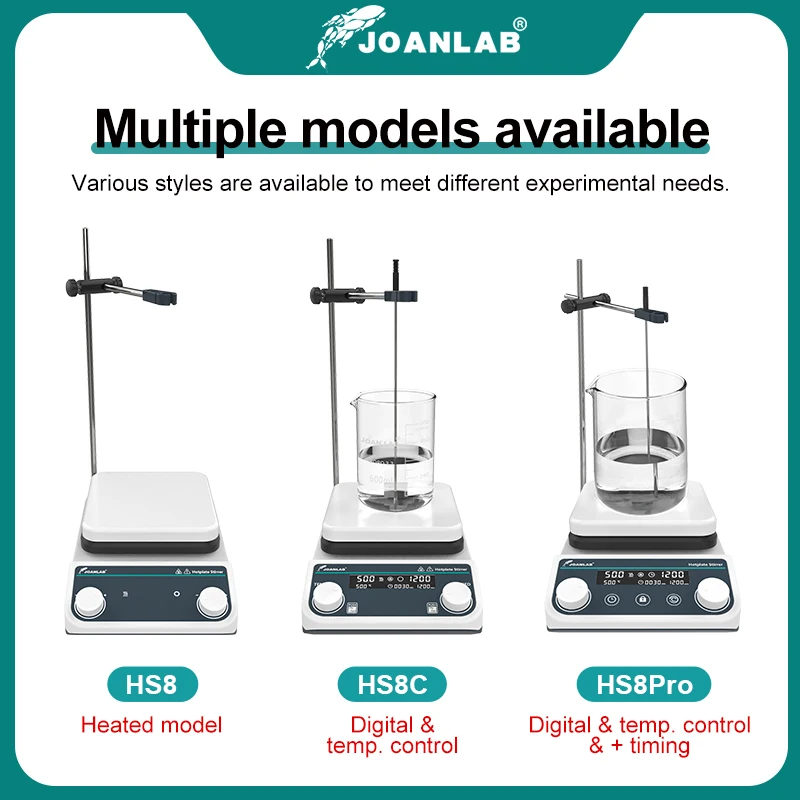 JOANLAB Magnetic Stirrer ห้องป - Lab Magnetic Stirrer Hot Plate บทวิจารณ์และราคา