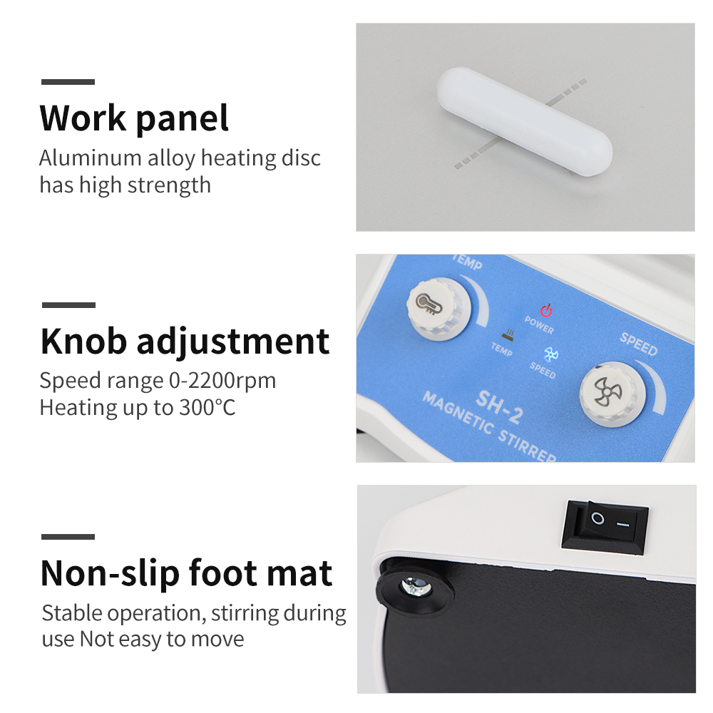 เครื่องทําความร้อน Magnetic St - Lab Magnetic Stirrer Hot Plate บทวิจารณ์และราคา