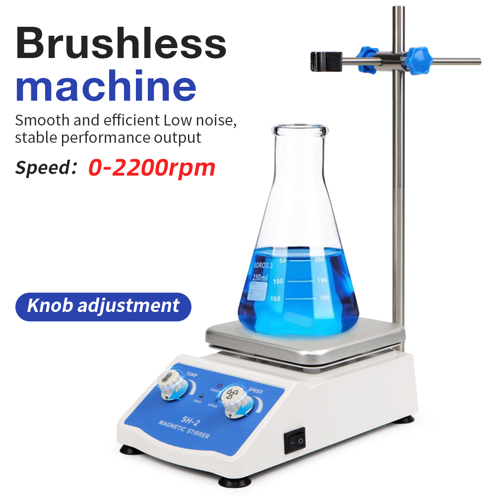 SH-2 เครื่องทําความร้อน Magnet - Lab Magnetic Stirrer Hot Plate บทวิจารณ์และราคา