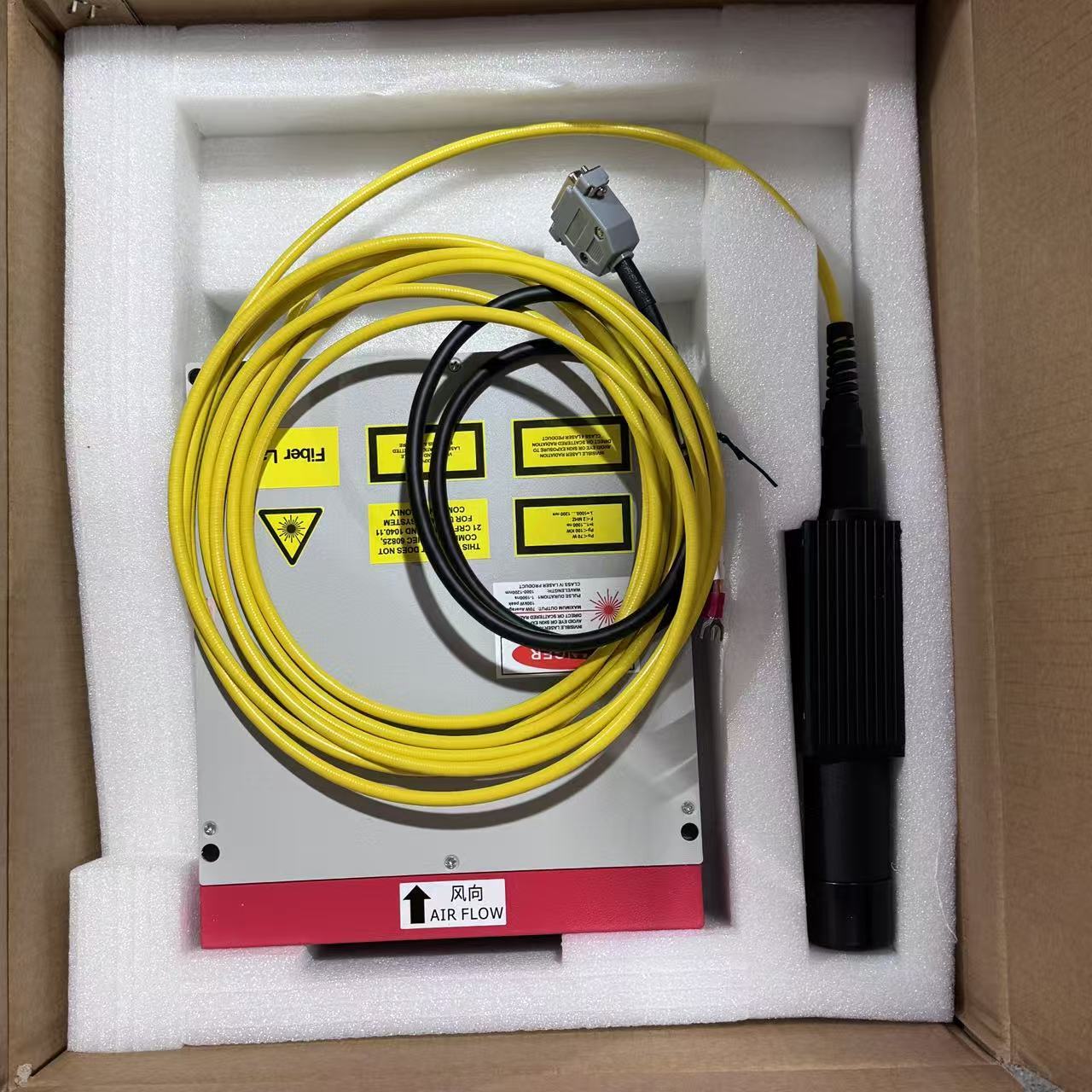20w 30w 50w HAN S LASER แหล่งก - Fiber Laser Marking Machine 30W บทวิจารณ์และราคา