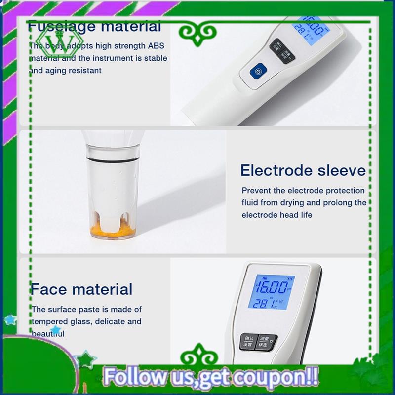 เครื่องวัดค่า pH แบบพกพา ABIK  - Ph Meter Digital Water Tester บทวิจารณ์และราคา