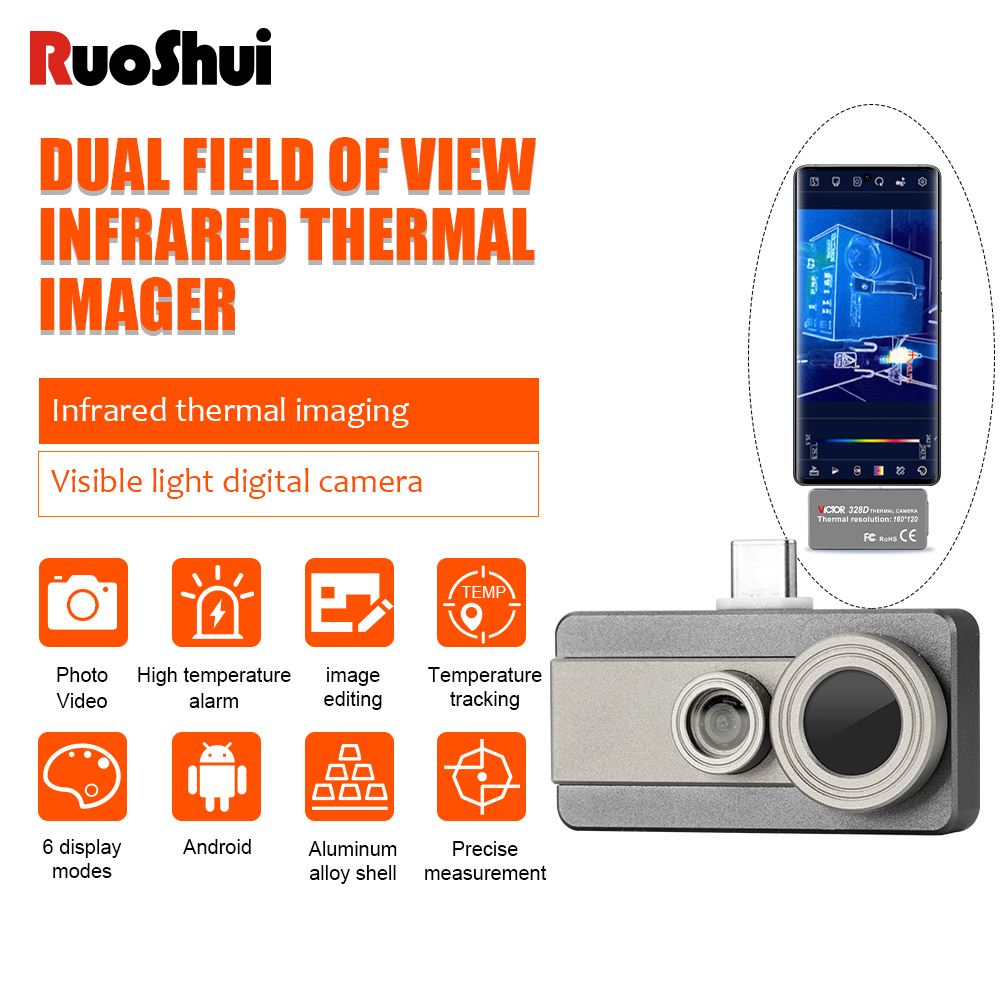 VICTOR 328D /e dual Vision กล้ - Thermal Imaging Camera Pcb Repair บทวิจารณ์และราคา