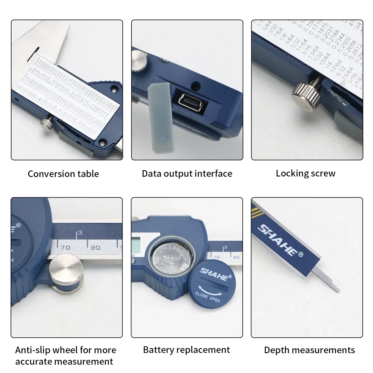 คาลิปเปอร์ดิจิตอล SHAHE, คาลิป - Digital Caliper 150Mm Stainless Steel บทวิจารณ์และราคา