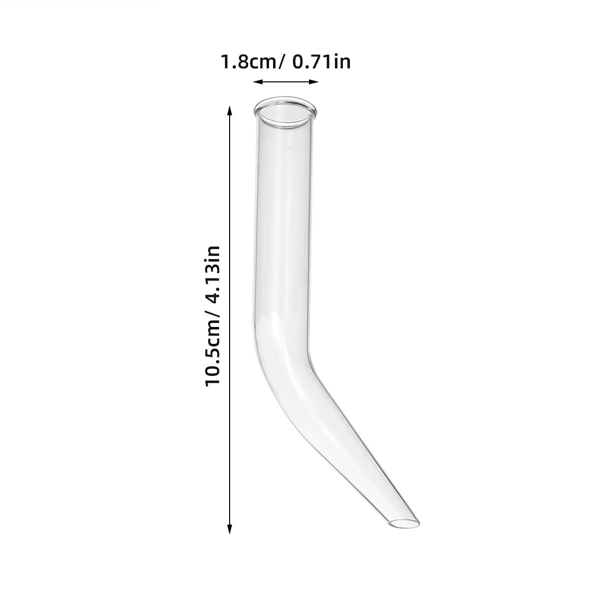 หลอดแก้วสำหรับการกลั่น 5 ชิ้น  - Lab Equipment บทวิจารณ์และราคา