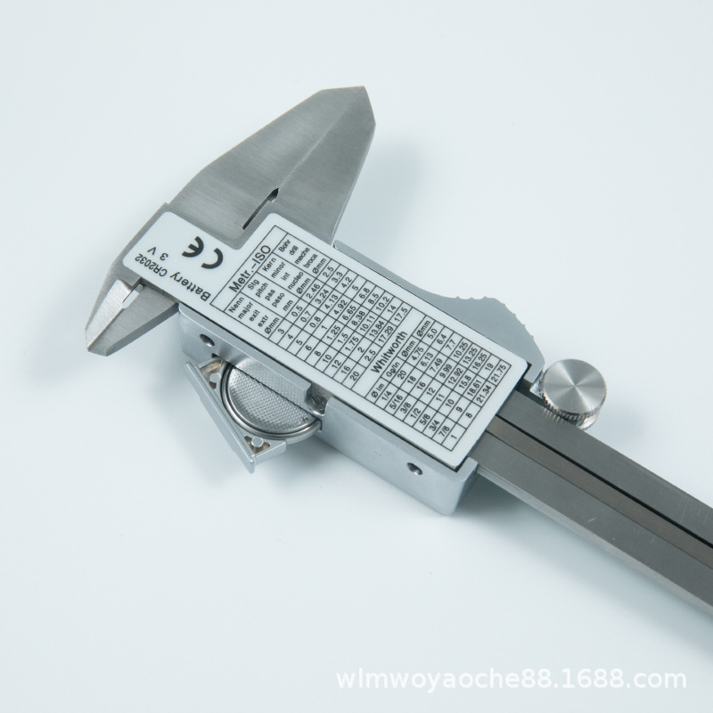 คาลิปเปอร์ดิจิตอลแบบหน้าจอเต็ม - Digital Caliper 150Mm Stainless Steel บทวิจารณ์และราคา