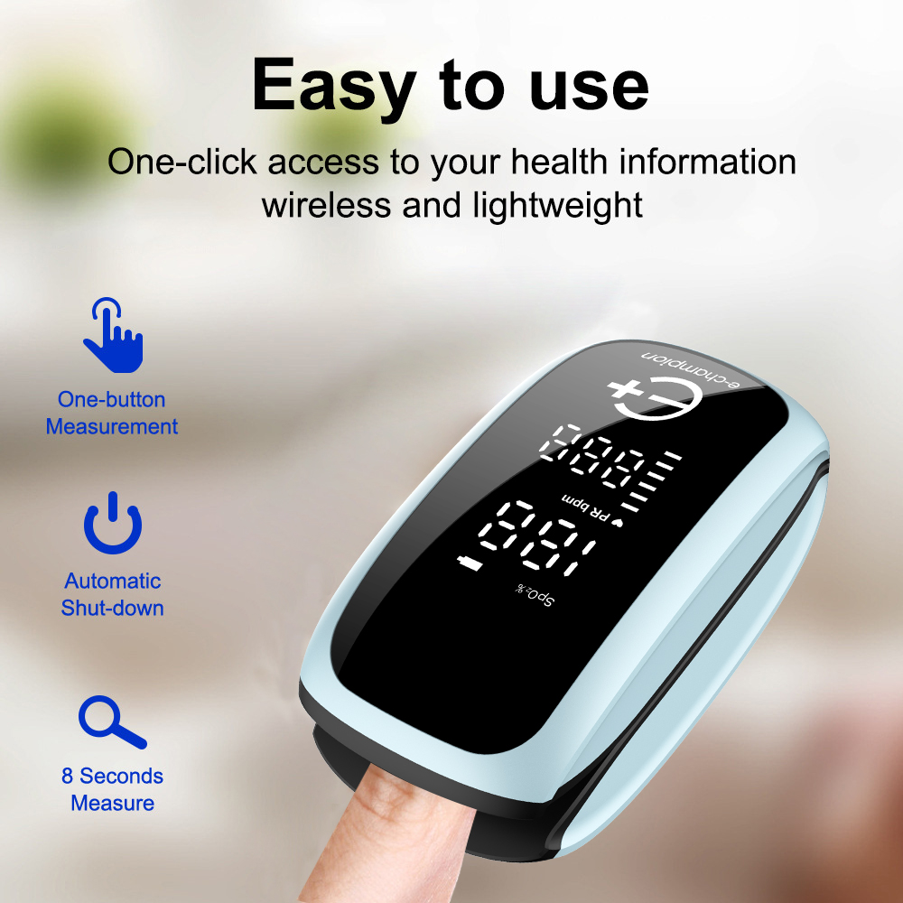 AiQUE ชาร์จทางการแพทย์ดิจิตอลป - Pulse Oximeter Fingertip Rechargeable บทวิจารณ์และราคา