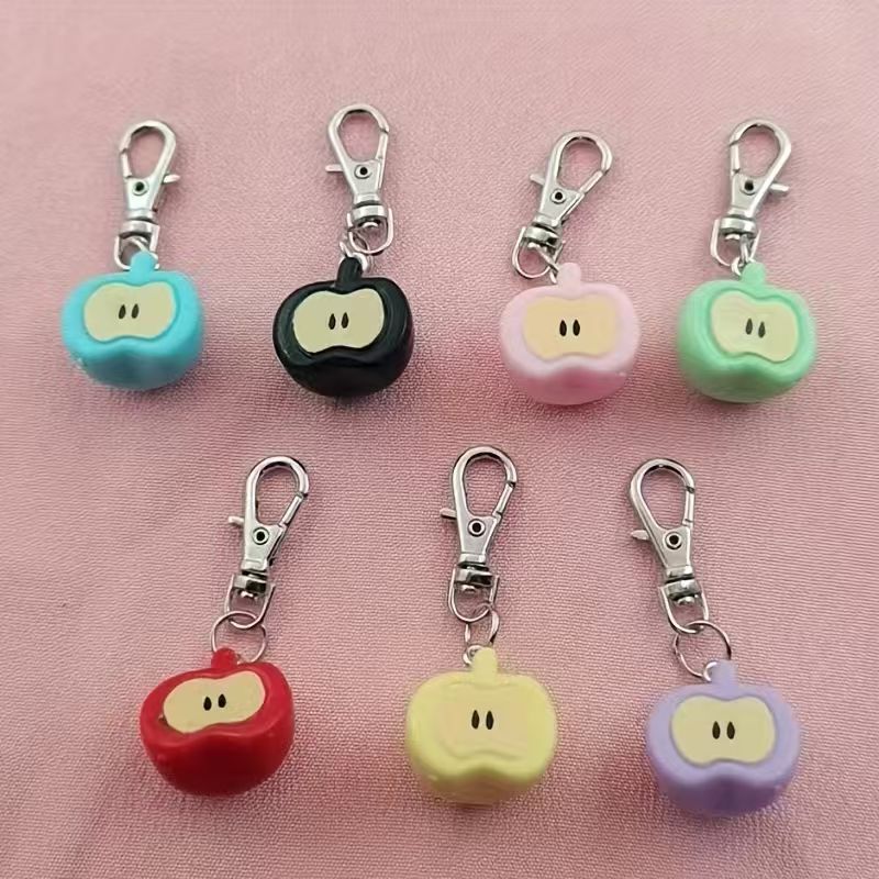 พวงกุญแจเรซินรูปแอปเปิ้ล 7 ชิ้ - Packaging บทวิจารณ์และราคา