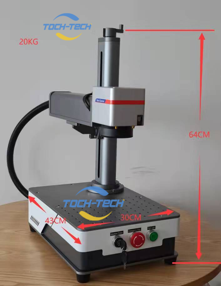 เครื่องแกะสลักและตัดโลหะด้วยเล - Fiber Laser Marking Machine 30W บทวิจารณ์และราคา
