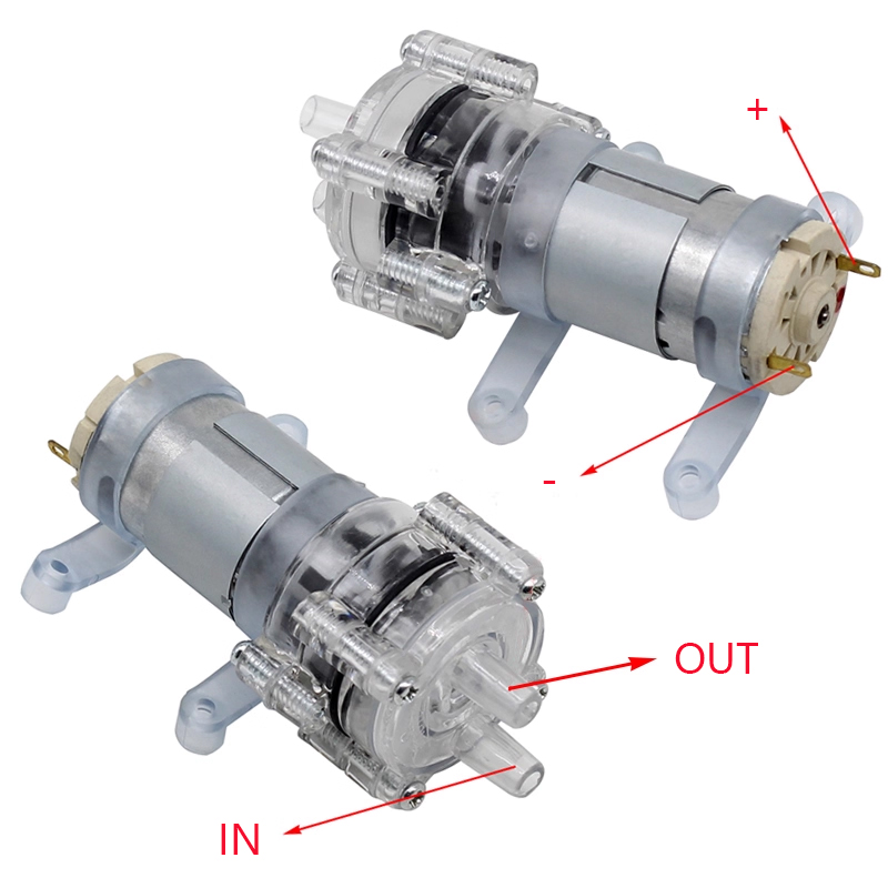 385 DC 6V-12V ทนต่ออุณหภูมิสูง - Mini Peristaltic Pump 12V บทวิจารณ์และราคา