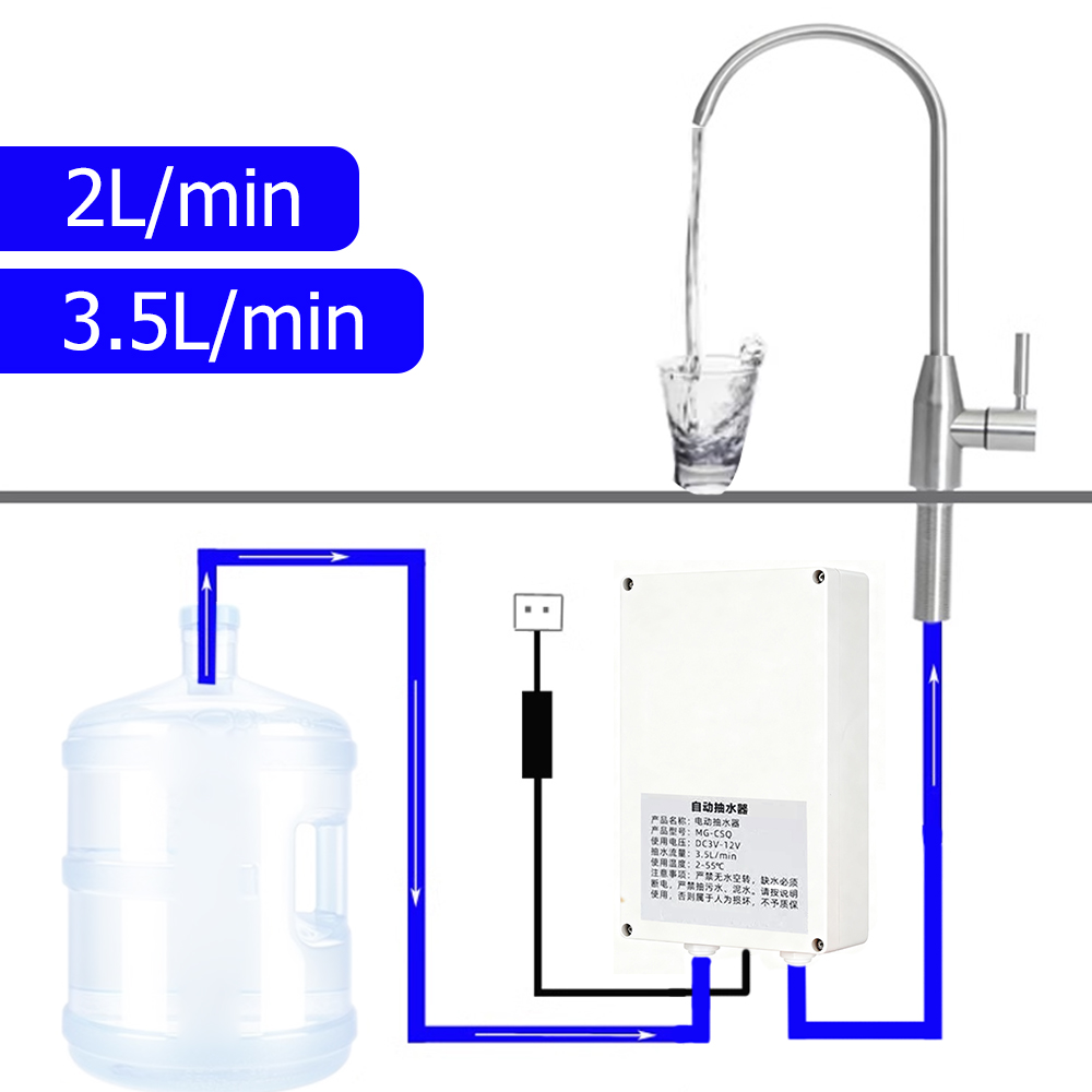 ปั๊มน้ำไฟฟ้าสำหรับครัวคาราวาน  - Mini Peristaltic Pump 12V บทวิจารณ์และราคา
