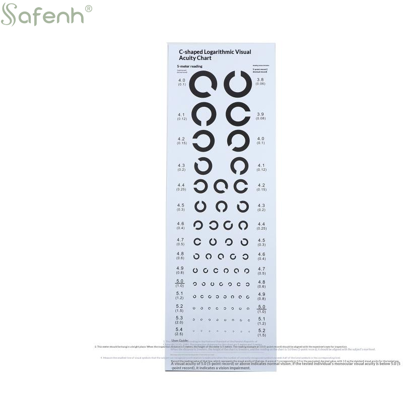 การ์ดทดสอบการมองเห็นระยะใกล้ แ - Medical Supplies บทวิจารณ์และราคา