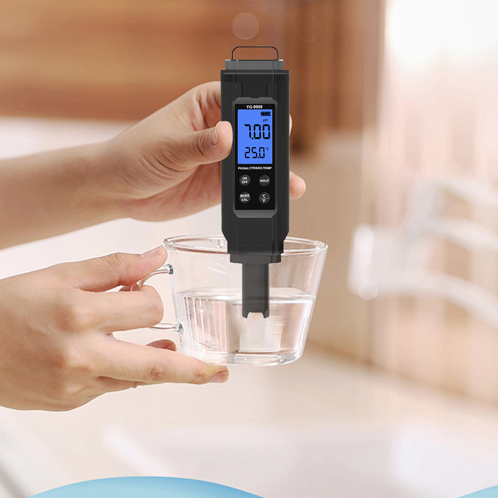 เครื่องวัดคุณภาพน้ำดิจิตอล 5-i - Ph Meter Digital Water Tester บทวิจารณ์และราคา