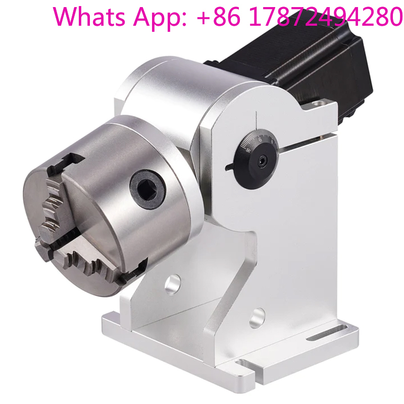 แกนหมุนสำหรับเครื่องเลเซอร์ไฟเ - Fiber Laser Marking Machine 30W บทวิจารณ์และราคา