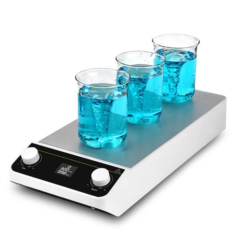 เครื่องกวนสารแม่เหล็กไฟฟ้าแบบห - Lab Magnetic Stirrer Hot Plate บทวิจารณ์และราคา