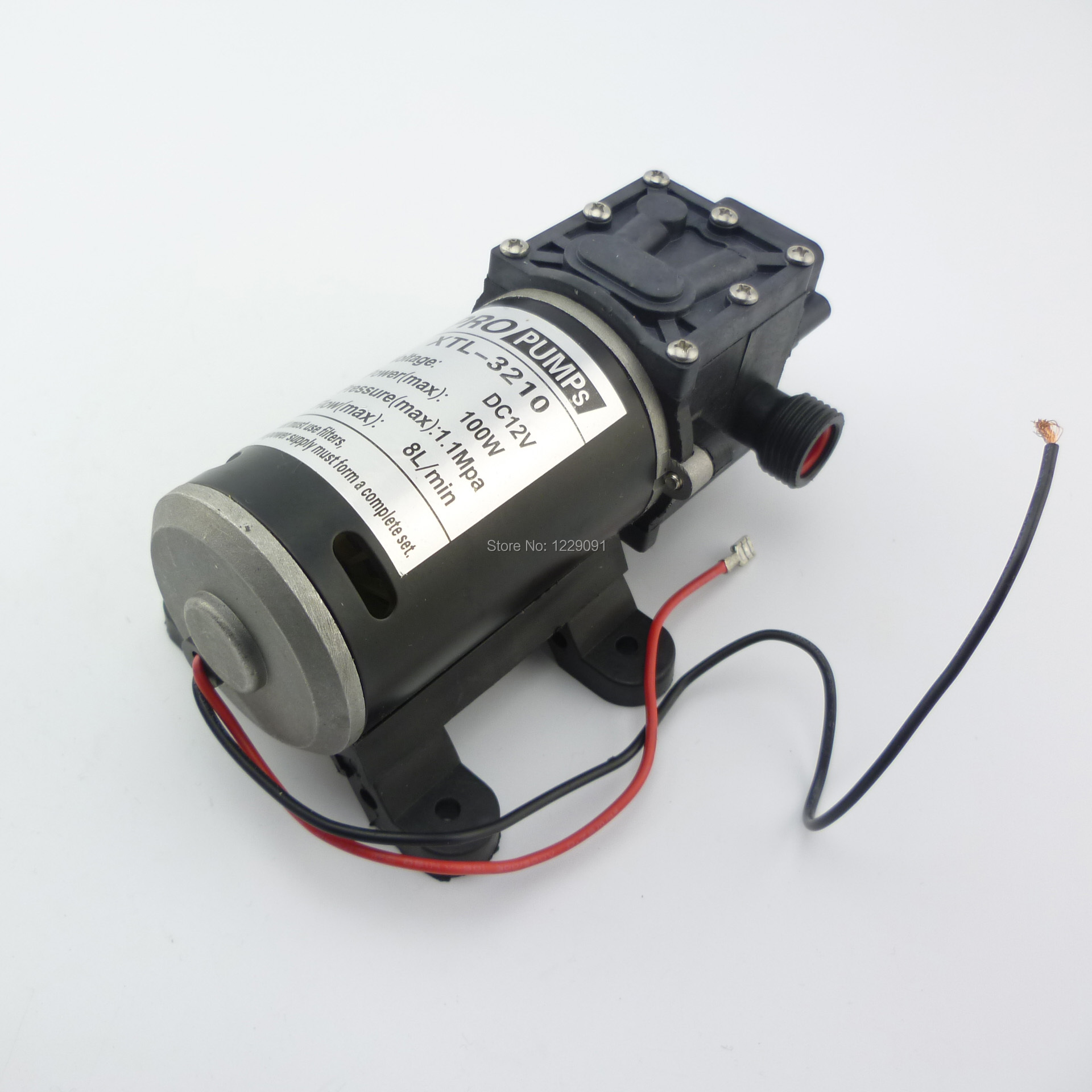 1pcs 8L/min 100W Dc 12v 24 ปั๊ - Mini Peristaltic Pump 12V บทวิจารณ์และราคา