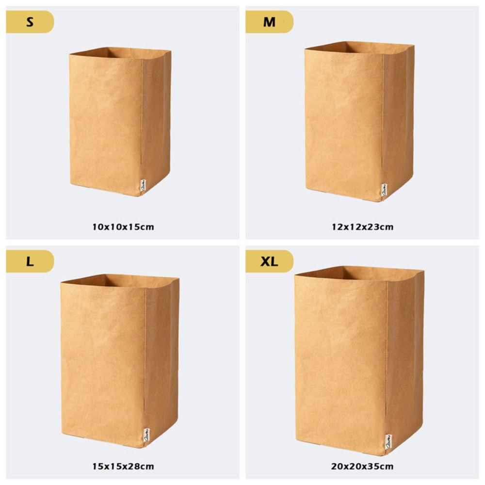 ถุงกระดาษคราฟท์แบบใช้ซ้ำได้ คว - Packaging บทวิจารณ์และราคา