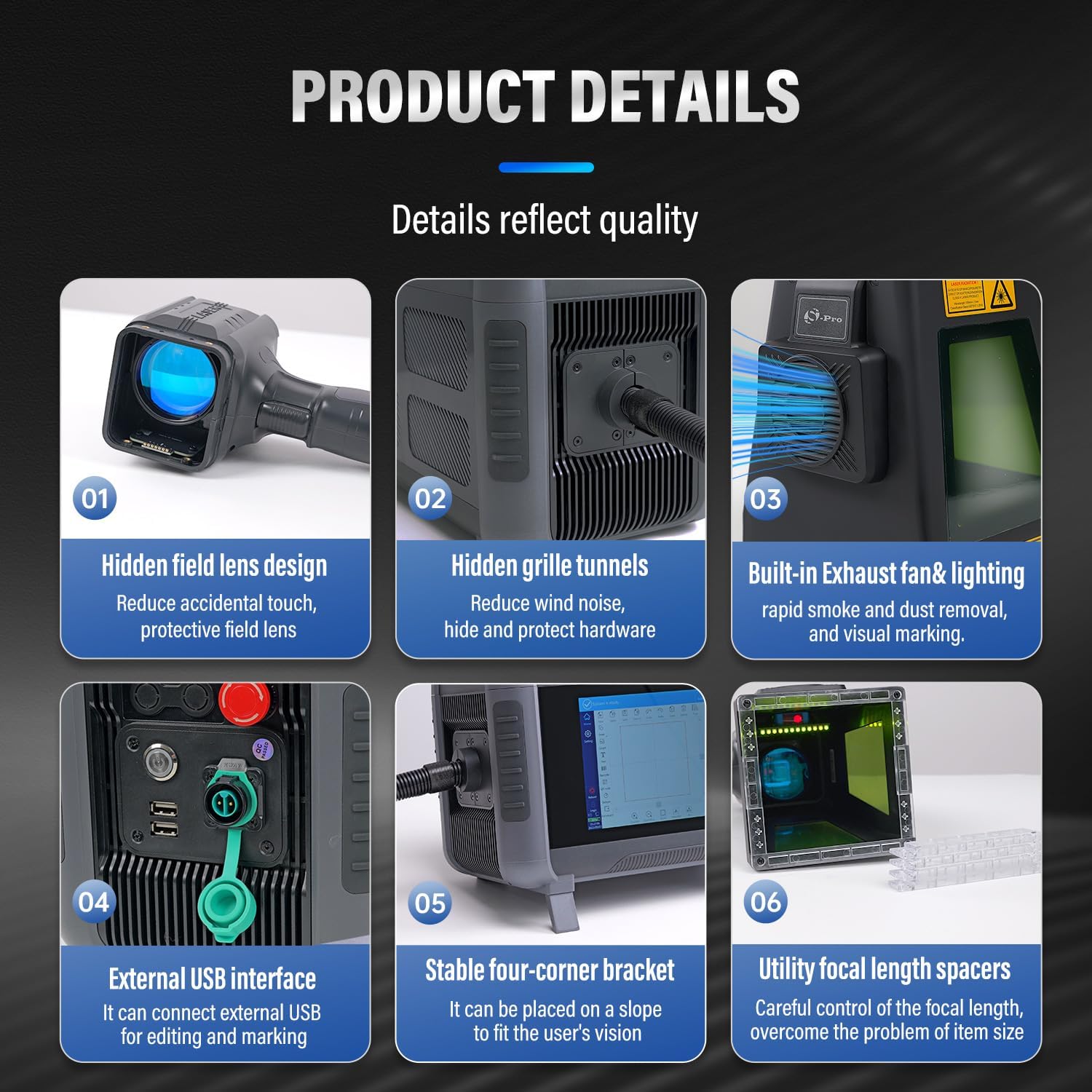 เครื่องแกะสลักไฟเบอร์เลเซอร์ 3 - Fiber Laser Marking Machine 30W บทวิจารณ์และราคา