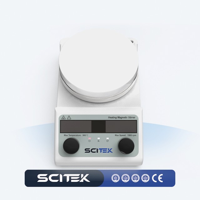 เครื่องกวนสารแบบแม่เหล็กพร้อมแ - Lab Magnetic Stirrer Hot Plate บทวิจารณ์และราคา